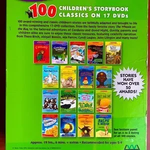 キッズ・ファミリー TREASURY OF 100 STORYBOOK CLASSICS 2 DVD Amazon.com: Scholastic Treasury of 100 Storybook Classics